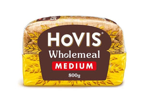 Hovis Wholemeal Sliced Bread Medium (Per Loaf)