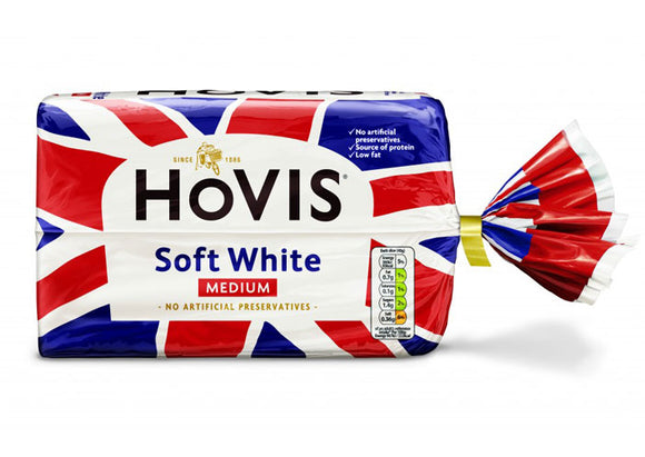 Hovis White Sliced Bread Medium (Per Loaf)
